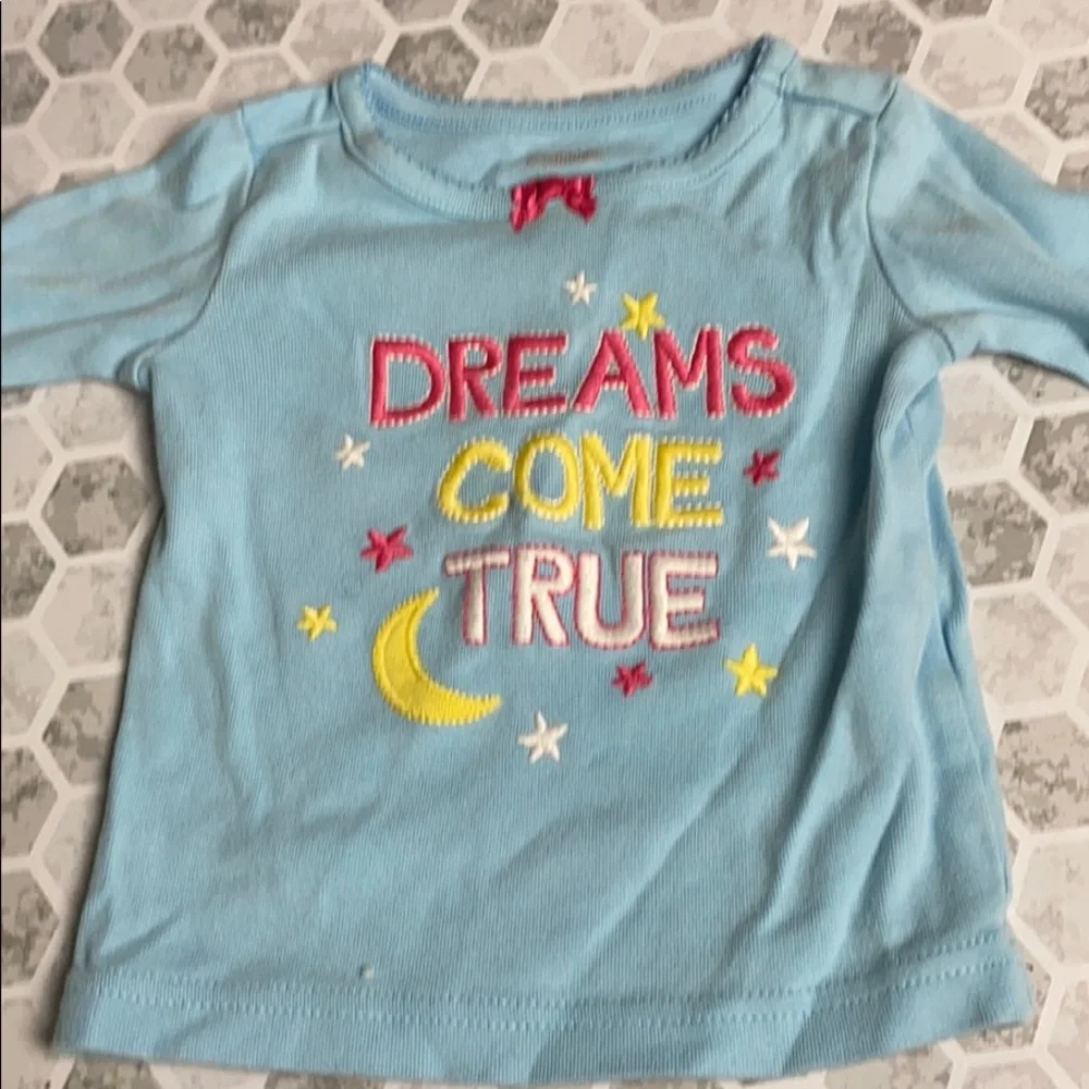 Gymboree 6-12 Months Dreams Come True PJ Ser